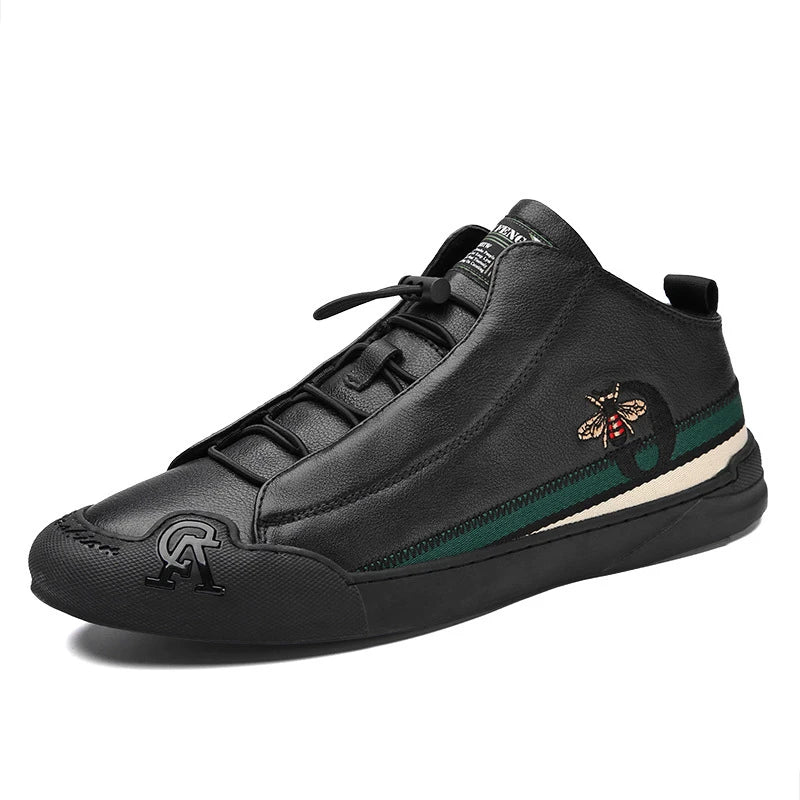 Stylische Leder Sneaker für Herren – Patree