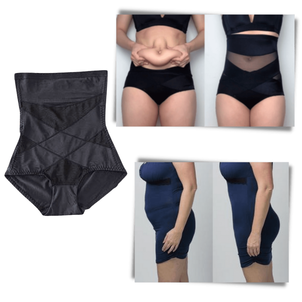 Kreuzkompression Culotte für einen flachen und straffen Bauch