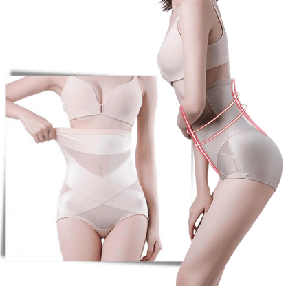 Kreuzkompression Culotte für einen flachen und straffen Bauch