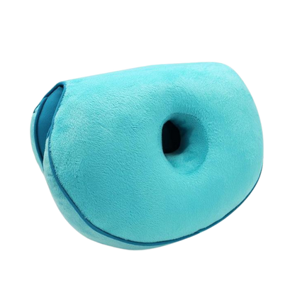 Doppelter ergonomischer Sitzkissen für optimalen Komfort für das Gesäß