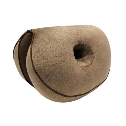 Doppelter ergonomischer Sitzkissen für optimalen Komfort für das Gesäß