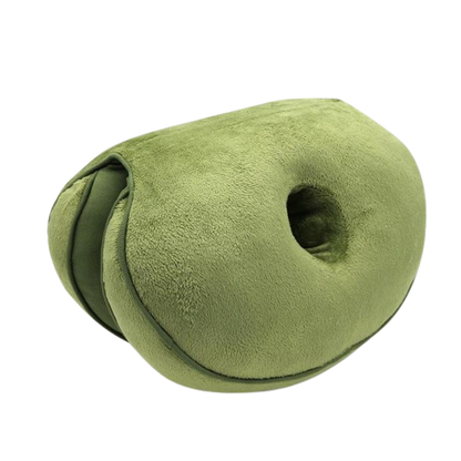 Doppelter ergonomischer Sitzkissen für optimalen Komfort für das Gesäß