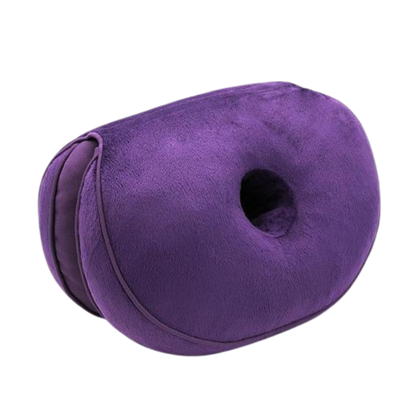 Doppelter ergonomischer Sitzkissen für optimalen Komfort für das Gesäß