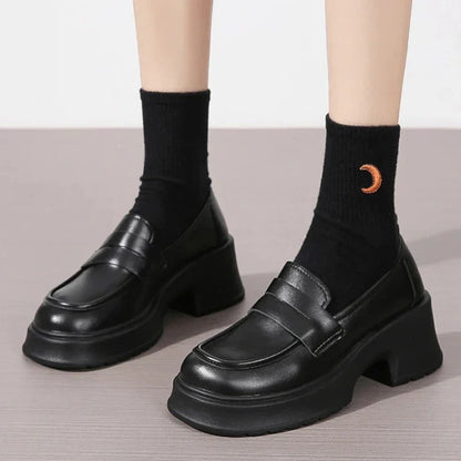 Elegante Damenmokassins mit Komfort-Keilabsatz für optimale Bequemlichkeit