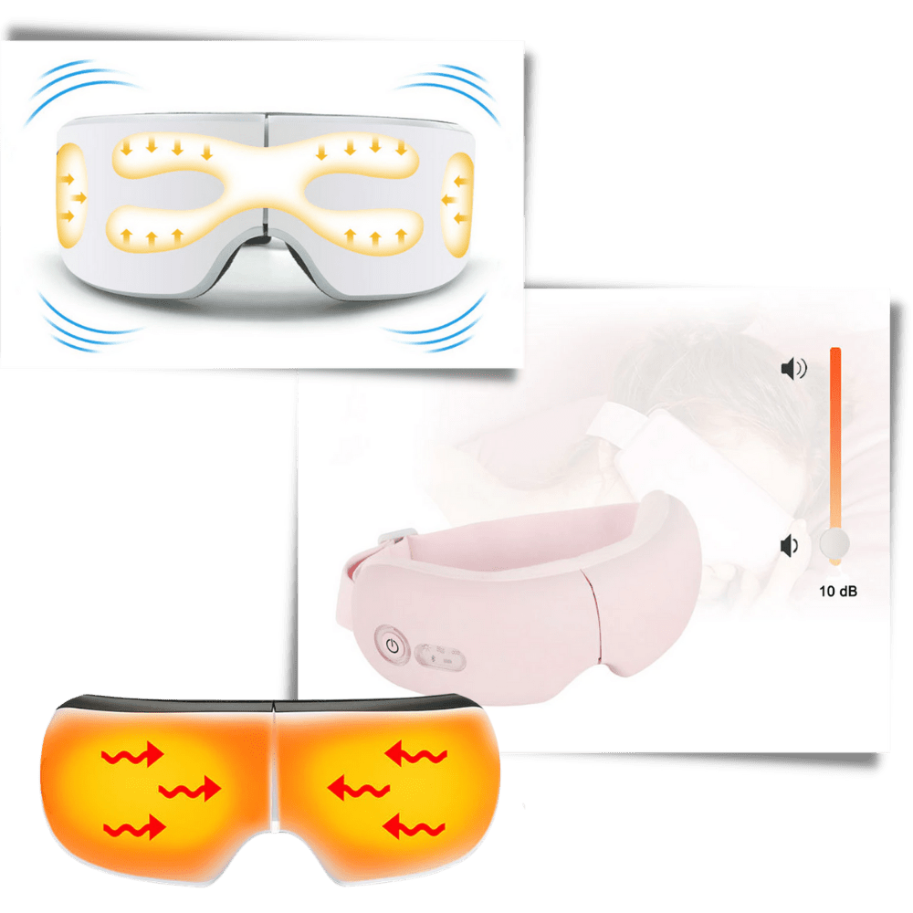 Intelligenter Augen-Massager für ultimative Entspannung