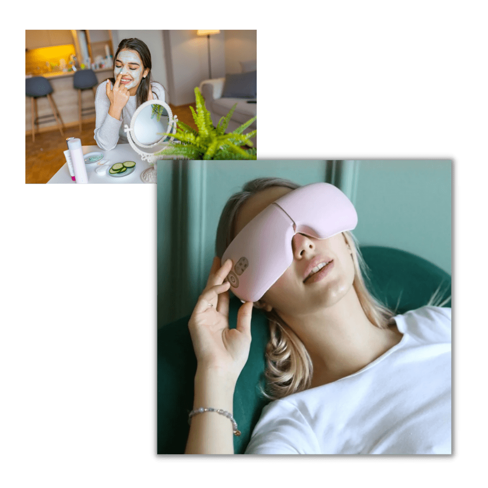 Intelligenter Augen-Massager für ultimative Entspannung