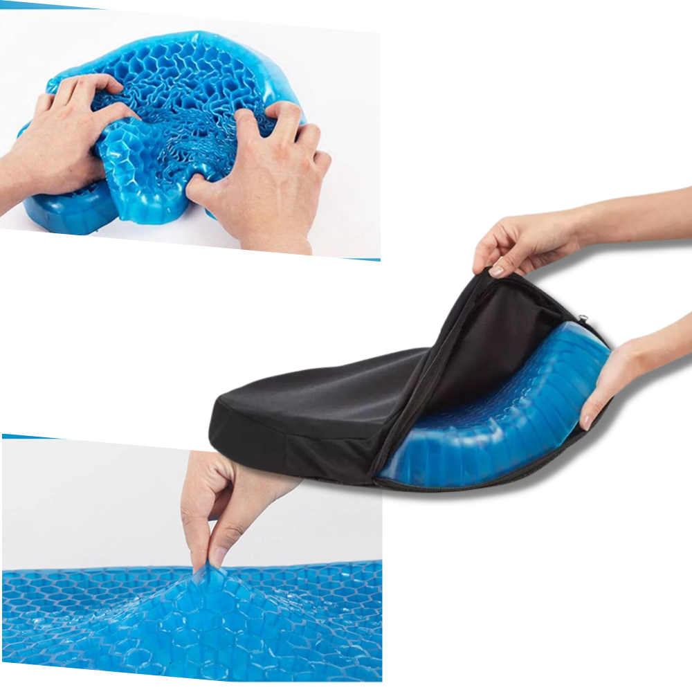 Ergonomisches Gelkissen für optimalen Komfort und Druckentlastung