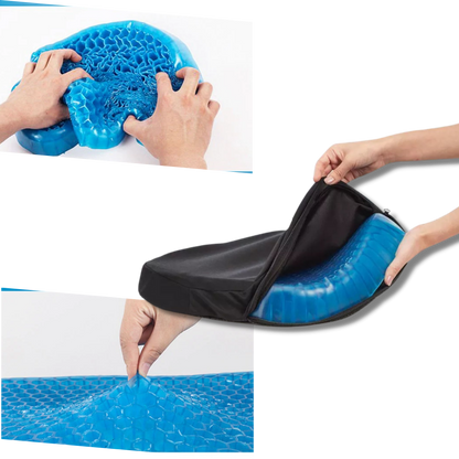 Ergonomisches Gelkissen für optimalen Komfort und Druckentlastung