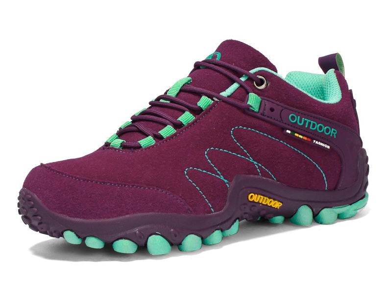 Orthopädische Outdoor-Wanderschuhe aus Leder für Damen – Tex