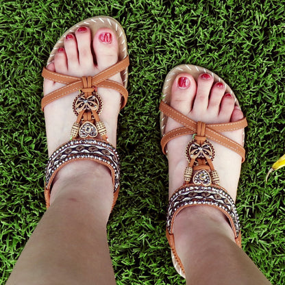 Sandalen im böhmischen Stil