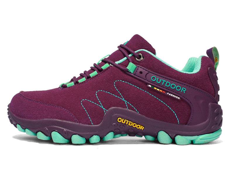 Orthopädische Outdoor-Wanderschuhe aus Leder für Damen – Tex