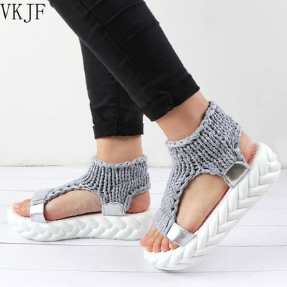 Damen-Plateausandalen - Briskory