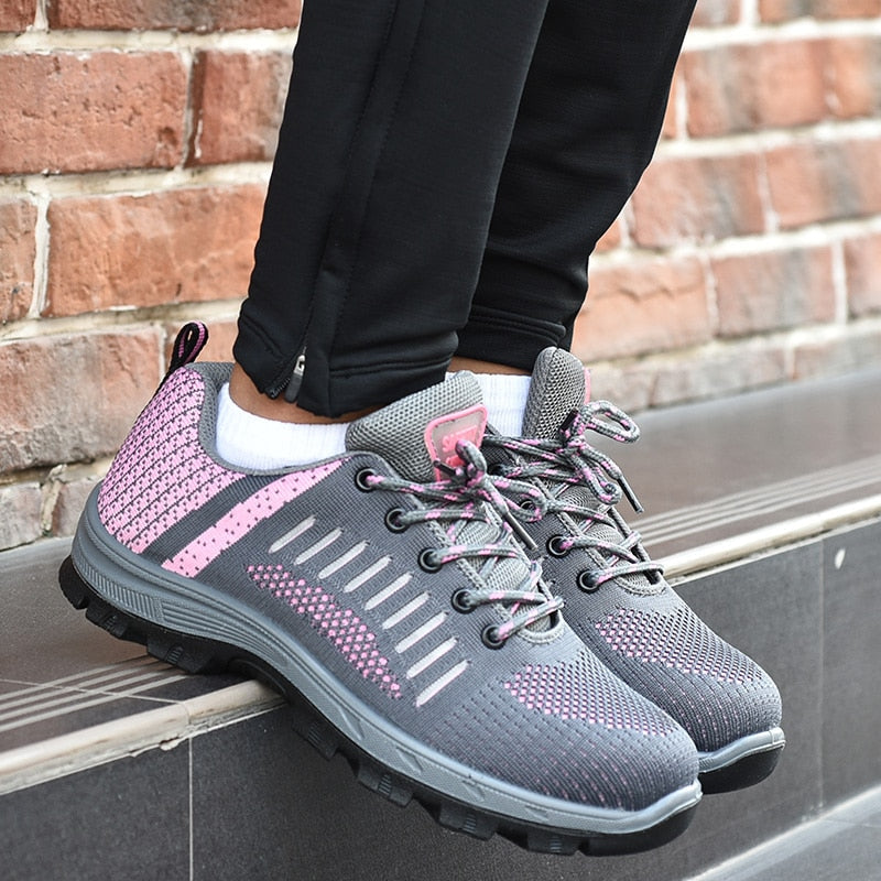 Lässige Sicherheitsschuhe mit Schnalle für Herren und Damen – Shart