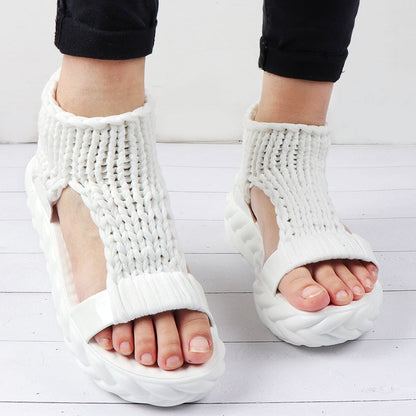 Damen-Plateausandalen - Briskory