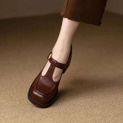 Orthopädische offene Ledermokassins für Damen