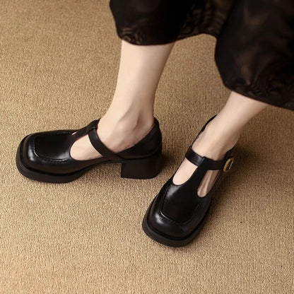 Orthopädische offene Ledermokassins für Damen