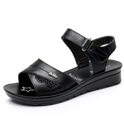 Orthopädische Sandalen aus Rindsleder für Damen