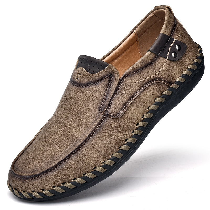 Elegante und bequeme Lederloafers für Herren