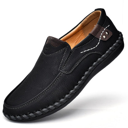 Elegante und bequeme Lederloafers für Herren