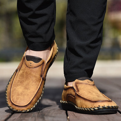 Elegante und bequeme Lederloafers für Herren