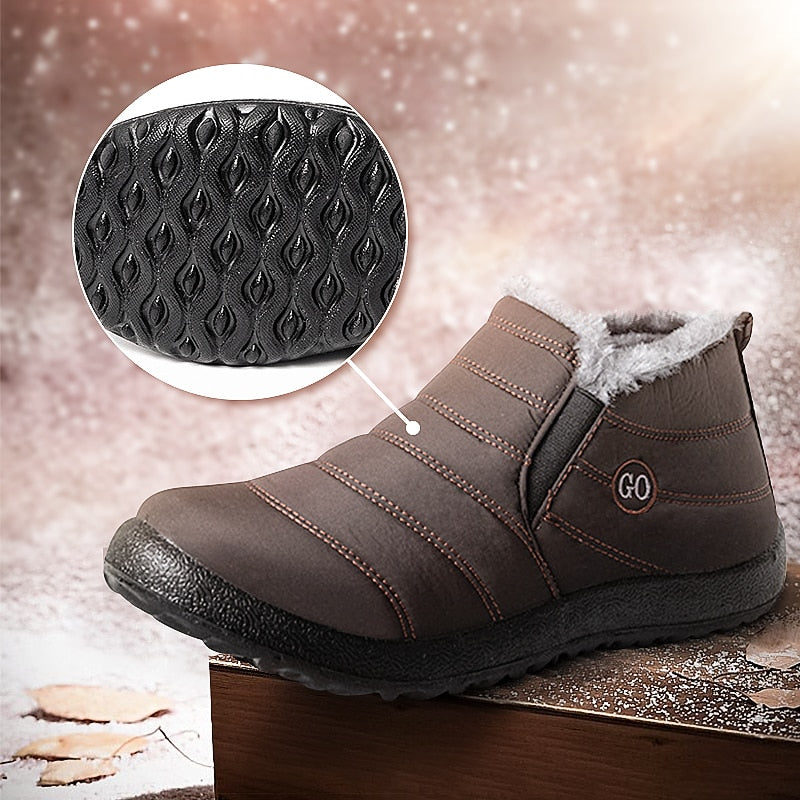 Wasserdichte orthopädische Winterschuhe aus Baumwolle