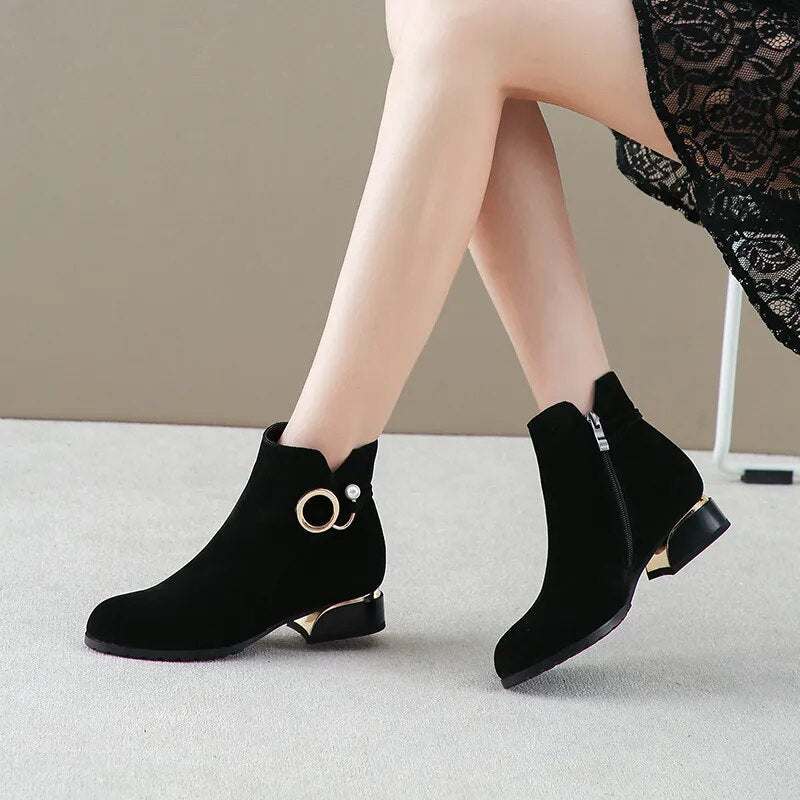 Vicko Elegante Winterstiefel für Damen – Stil und Komfort für die kalte Jahreszeit!