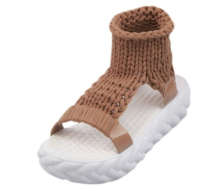 Damen-Plateausandalen - Briskory