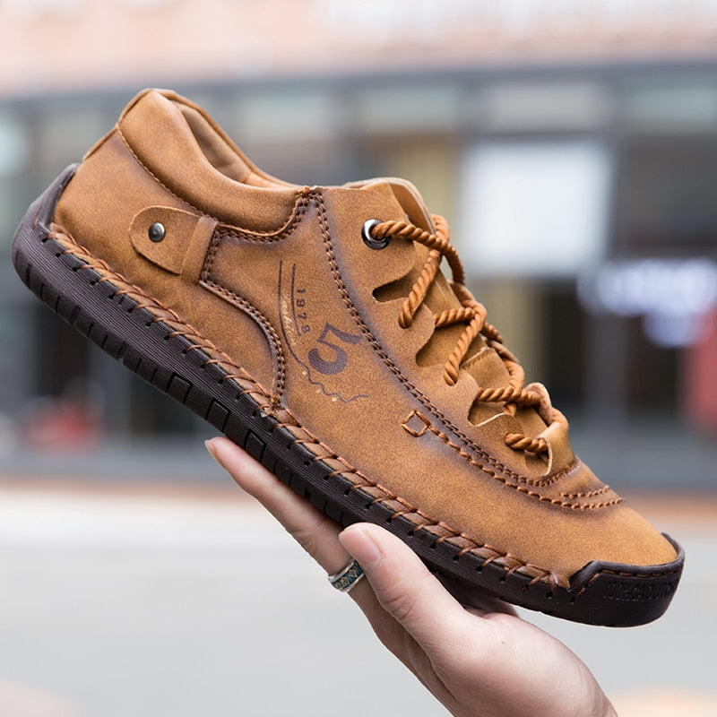 Orthopädische Lederschuhe für Herren