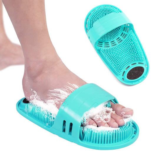 Innovative Silikon-Fußbürsten-Slipper – Peeling, Massage und Reinigung für ein erfrischendes Badeerlebnis