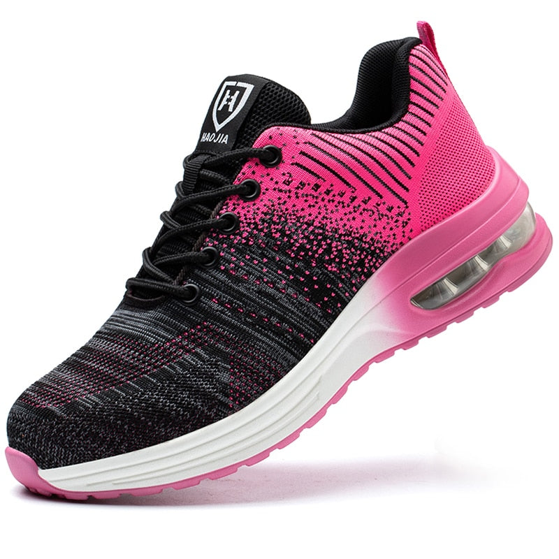 Stylische und sichere Block-Sicherheitsschuhe für Damen