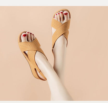 Trendige Damen Keilsandalen - Party Aktuellen Style für jeden Anlass!