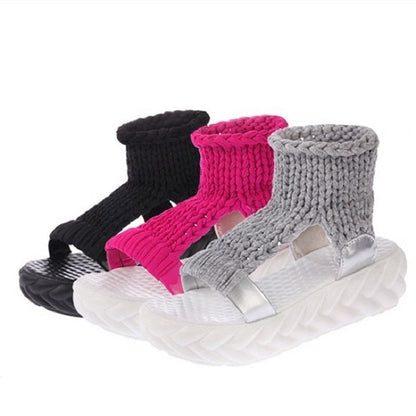 Damen-Plateausandalen - Briskory