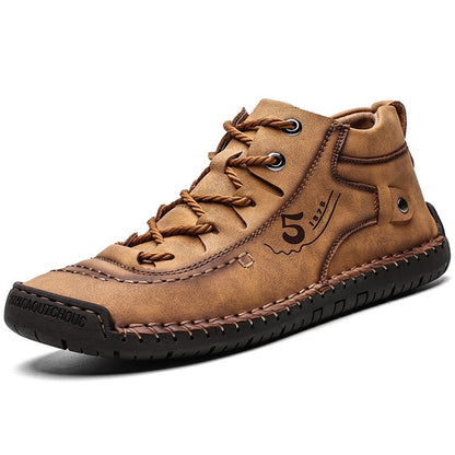 Stylische Vintage-Leder-Orthopädische Schuhe für Herren