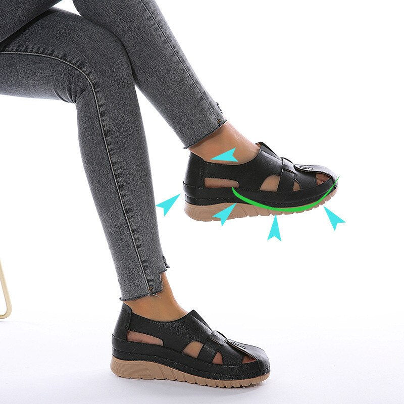 Einzigartiger Tigra Keilschuh