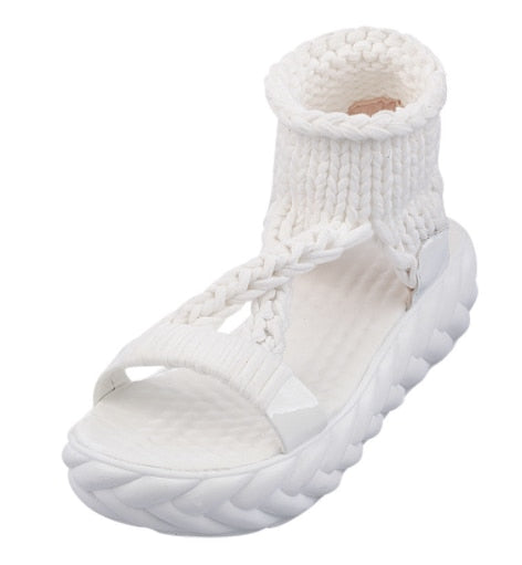 Damen-Plateausandalen - Briskory