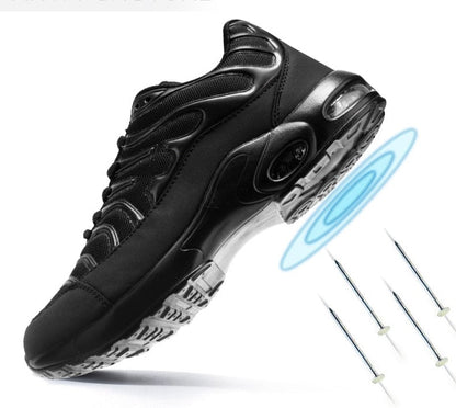 Stylische Sicherheitschuhe im Hai-Design