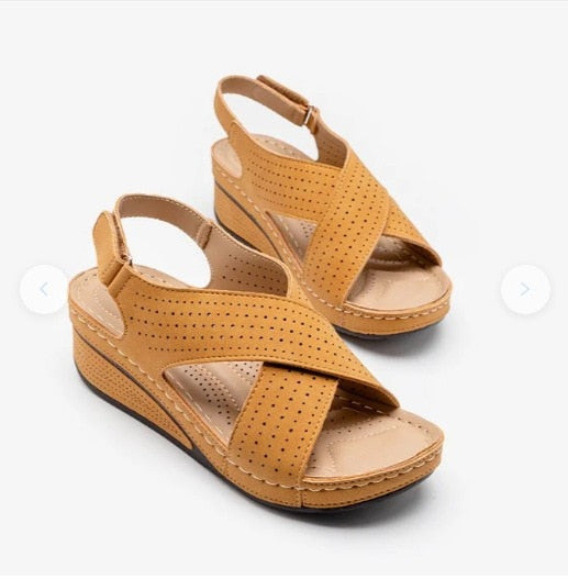 Trendige Damen Keilsandalen - Party Aktuellen Style für jeden Anlass!
