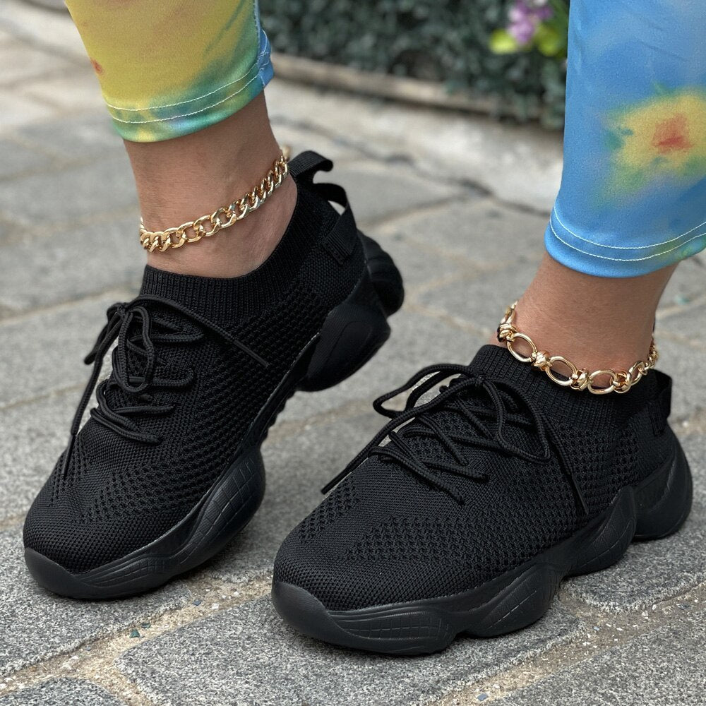 Orthopädische Outdoor-Sportschuhe zum Schnüren für Damen – Tracy