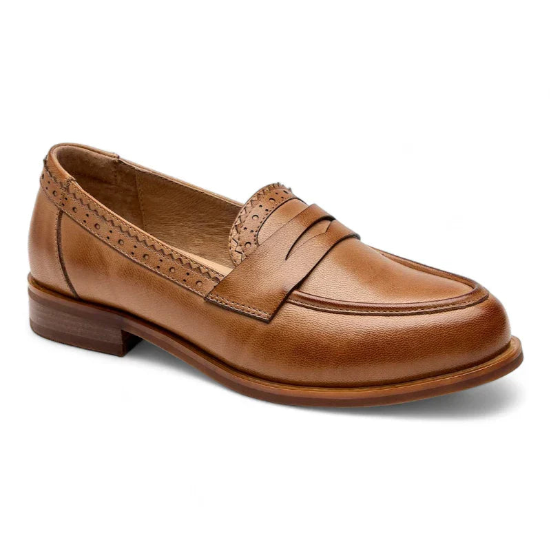 Orthopädischer Ledermokassin für Damen