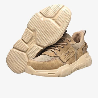 Stylische und bequeme Sicherheitschuhe aus hochwertigem Leder und Wildleder – GHX