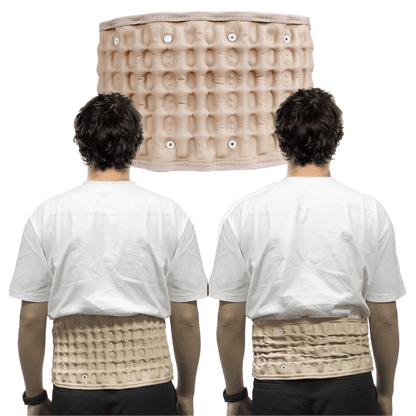 Lendenwirbelstützgürtel mit Luftdruckentlastung für optimalen Komfort