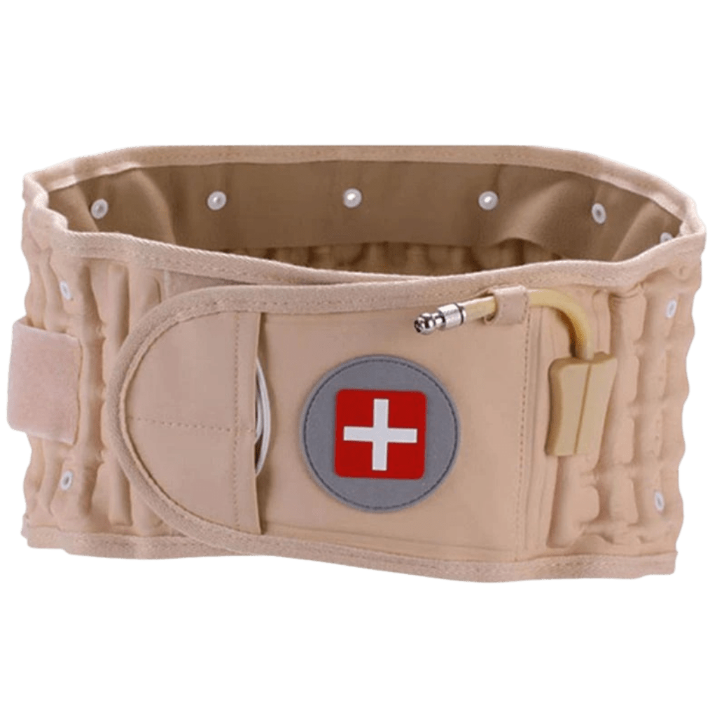Lendenwirbelstützgürtel mit Luftdruckentlastung für optimalen Komfort