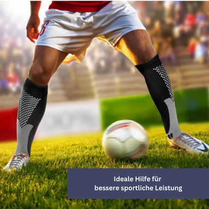 Erleben Sie den Komfort schmerzfreier Beine mit unseren eleganten Kompressionsstrümpfen!