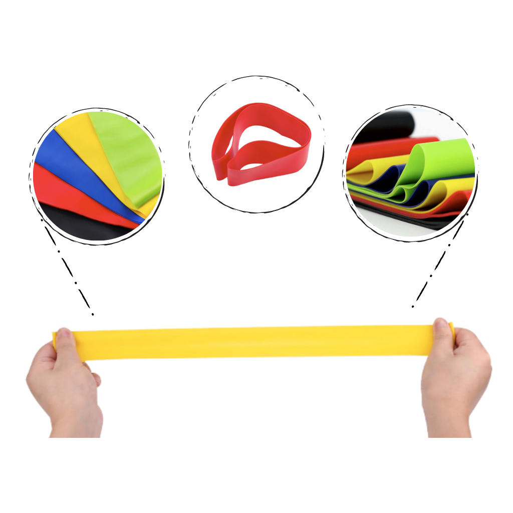 Latex Widerstandsbänder für ein optimales Training