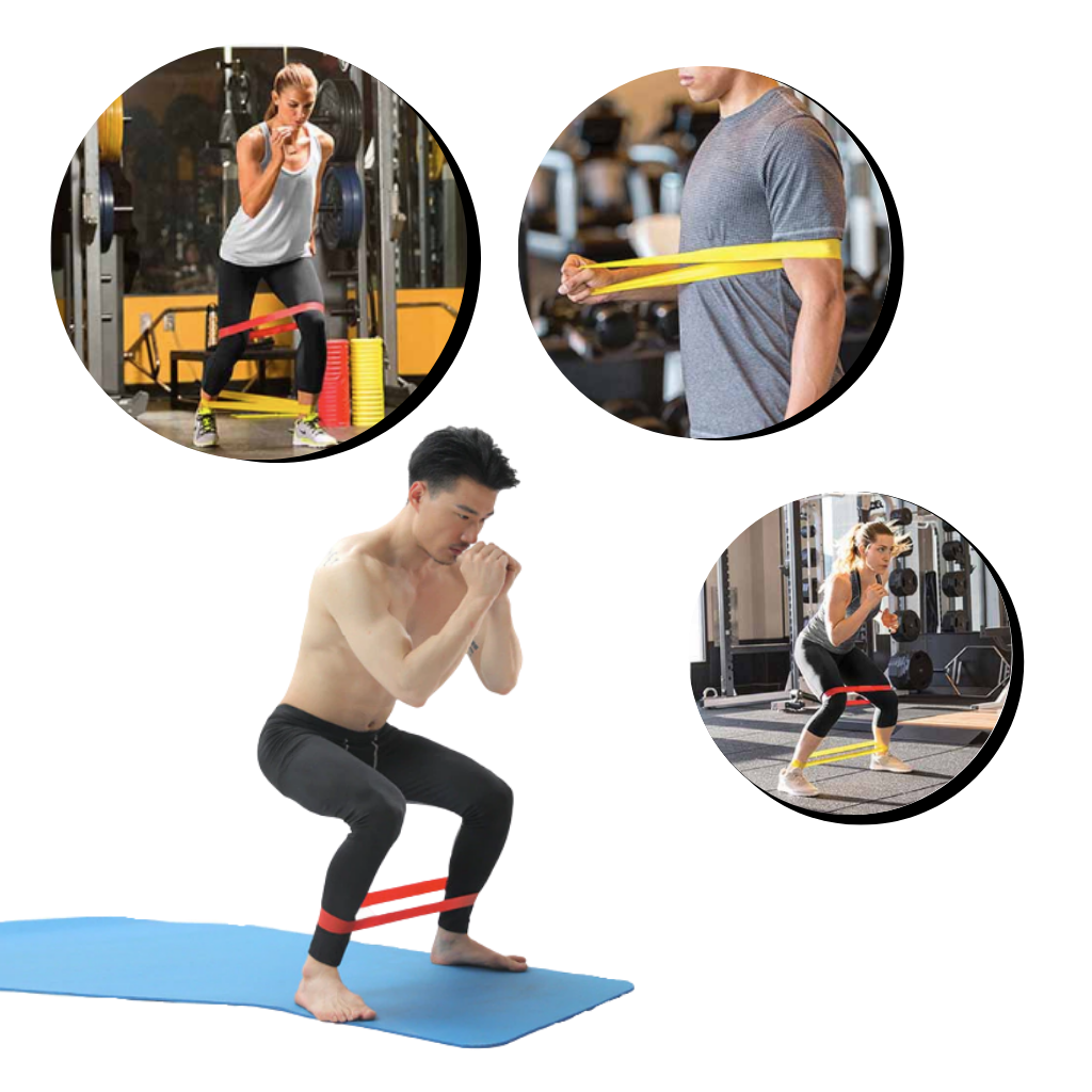 Latex Widerstandsbänder für ein optimales Training