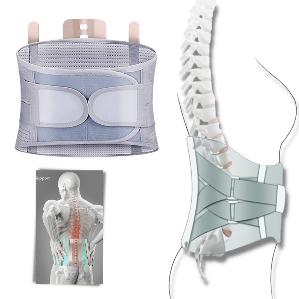 Orthopädischer Lendenwirbelstützgürtel für optimalen Komfort