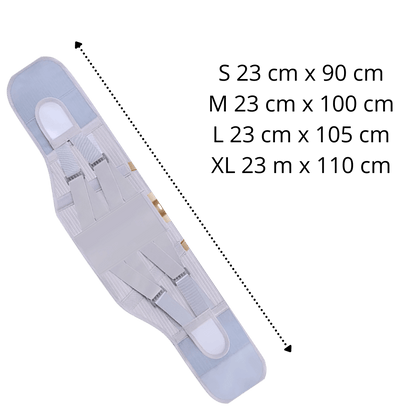 Orthopädischer Lendenwirbelstützgürtel für optimalen Komfort