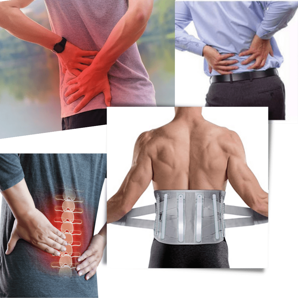 Orthopädischer Lendenwirbelstützgürtel für optimalen Komfort