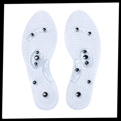 Revitalisierende magnetische Massageeinlagen