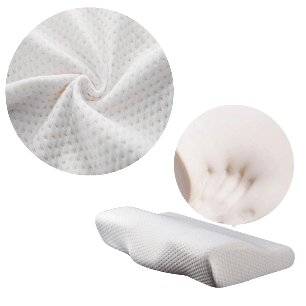 Ergonomisches Memory-Schaum-Kissen für optimalen Nackenkomfort